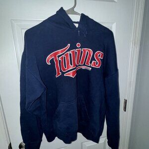 Boy's Stitches MLB Minnesota Twins Hoody Sweatshirt Hoodie Youth Large